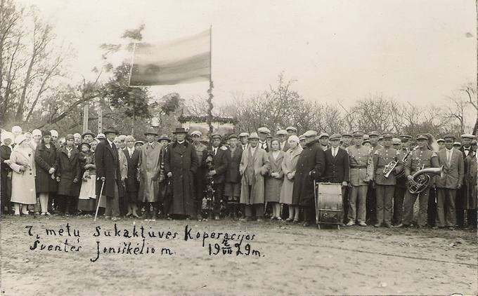 Kooperacijos šventė Joniškėlyje 1929 metais